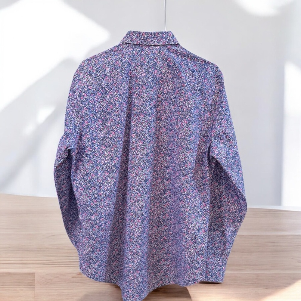 Robert Graham 'Precision' Mens Variegated Button Down Shirt - Picture 2 of 13